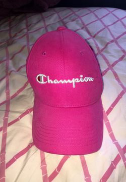 Pink champion hat