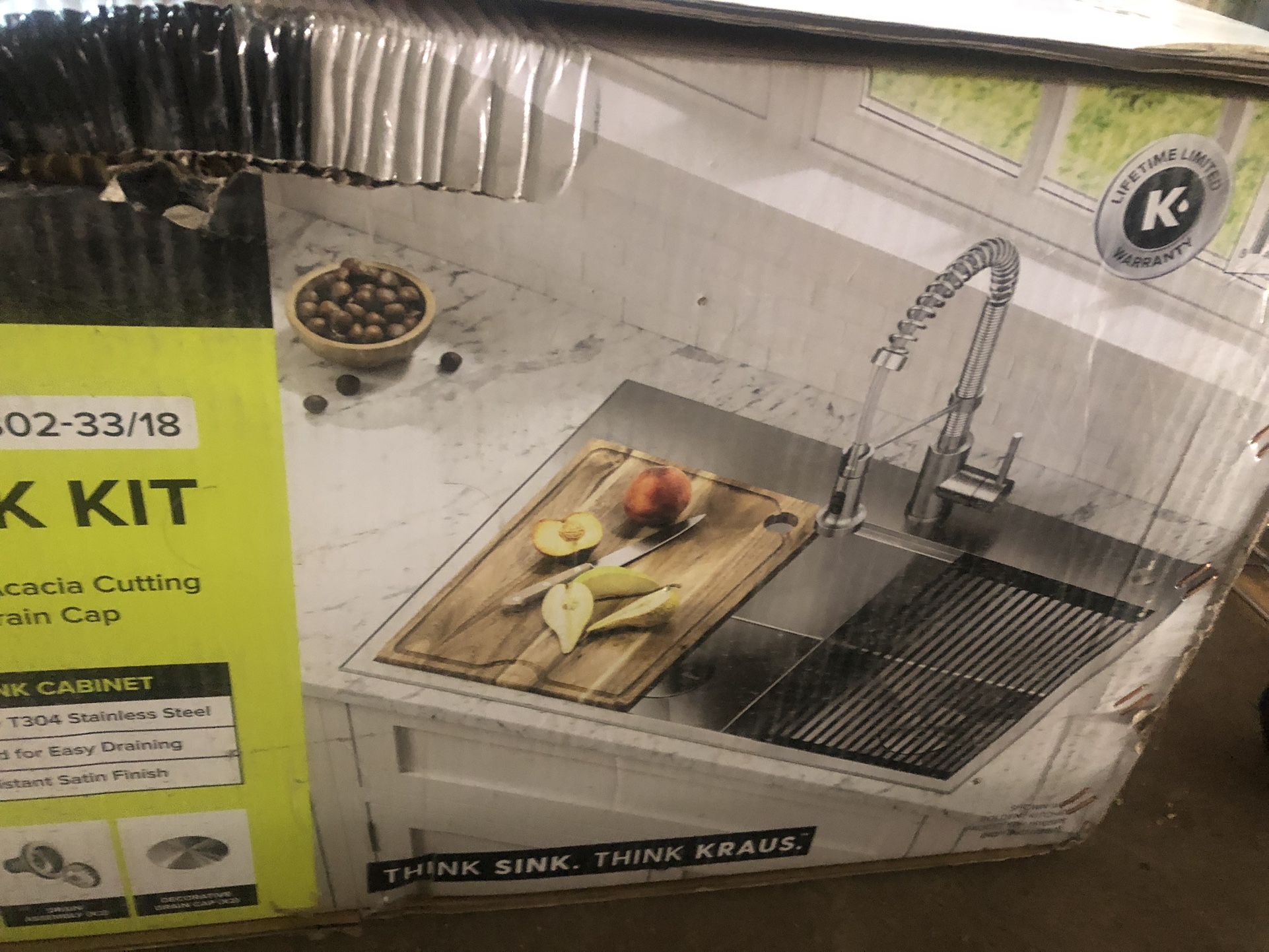 Kraus Workstation Kitchen Sink
