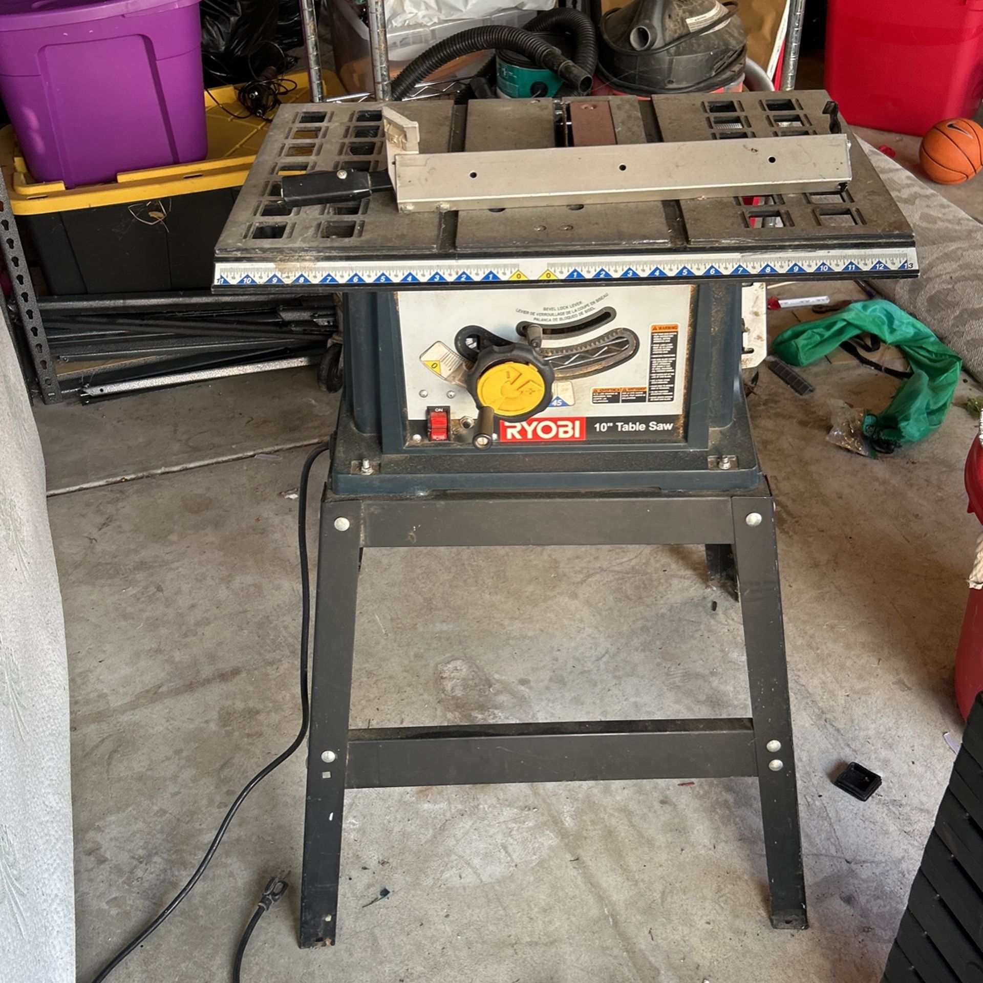 10” Table Saw