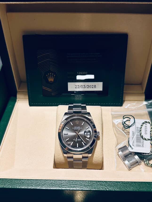 Rolex Datejust 41 126300 Stainless Steel Silver Dial (2025)
