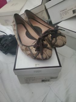 Gently Used Coach Slip On