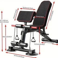 Adjustable Multi Purpose Weight Bench For Home Gym 