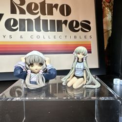 Anime Manga Chobits Chi Mini Figures Model Elda & Kaiyodo CLAMP Incomplete