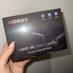 NEW! Dash Cam UHD 4K 