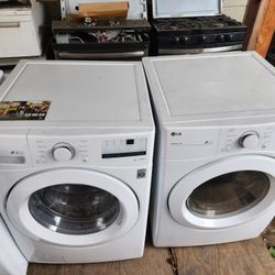 Washer And Dryer Front Load Gas Con 3 Meses De Garantía Free Entrega En Oakland Área Fuera Del Área De Oakland Ahí Un Cargo 