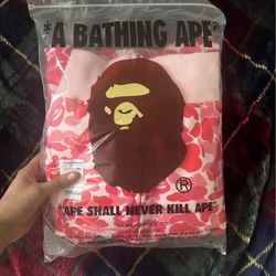 Pink Bape Hoodie