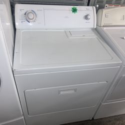 White Whirlpool Dryer 