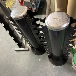 York Dumbbell Stands 