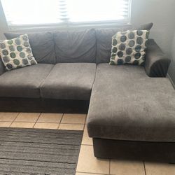 Gray Sectional 