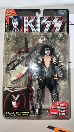 Vintage 1997 McFarlane Toys KISS Gene Simmons Ultra Action Figure Sealed MINT