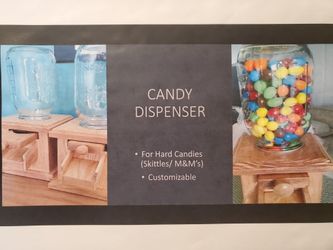 Hand Crafted Candy Dispenser