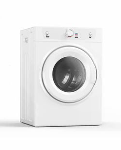 3.5 cu. ft. Vented Front Load Stackable Electric Compact Dryer in White with 26.4 lbs. Capacity and ECO Mode