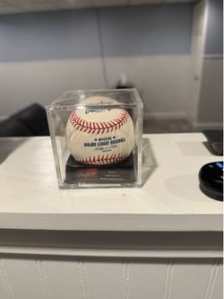 Rawlings Jon Garland signed Game ball