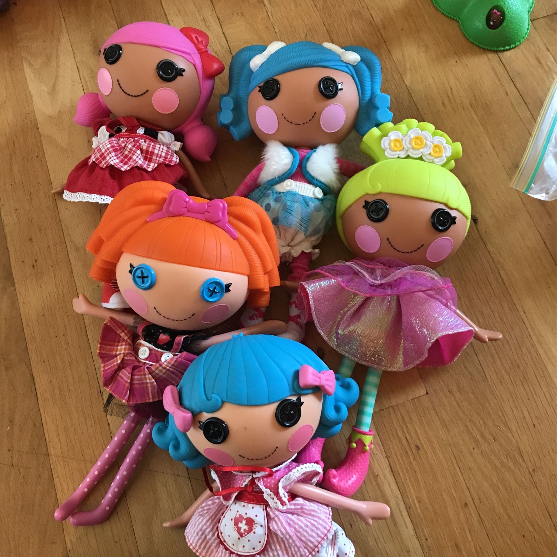Lot Of 5 Lalaloopsy Big Size Dolls 