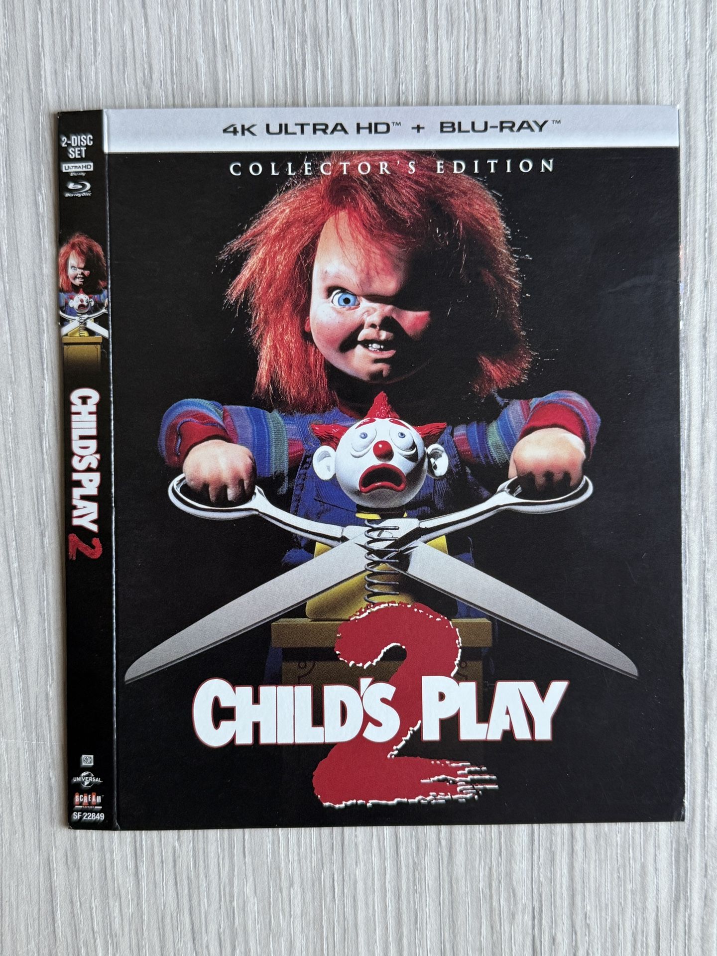 Child’s Play 2 Scream Factory Slipcover