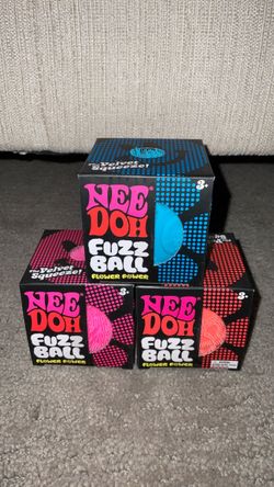 Needoh FuzzBall Flower Power
