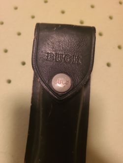 Vintage Buck knife leather sheath