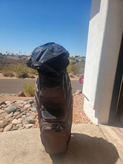 Ping golf cart bag with cover