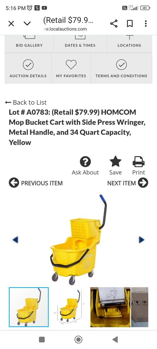 Mop Bucket