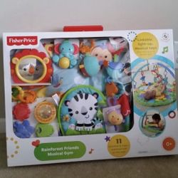 New Fisher Price Rainforest Dried Musical Gym New in box Sealed