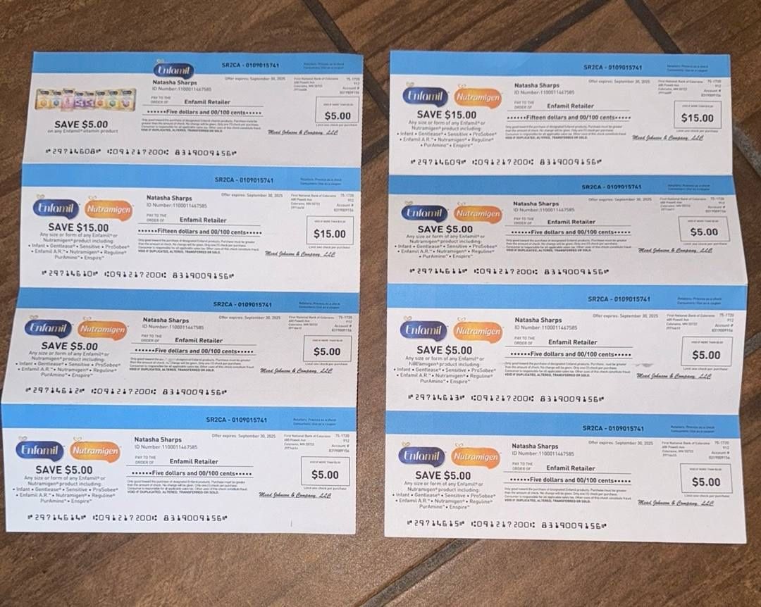 Enfamil Baby Formula Coupons $60 savings