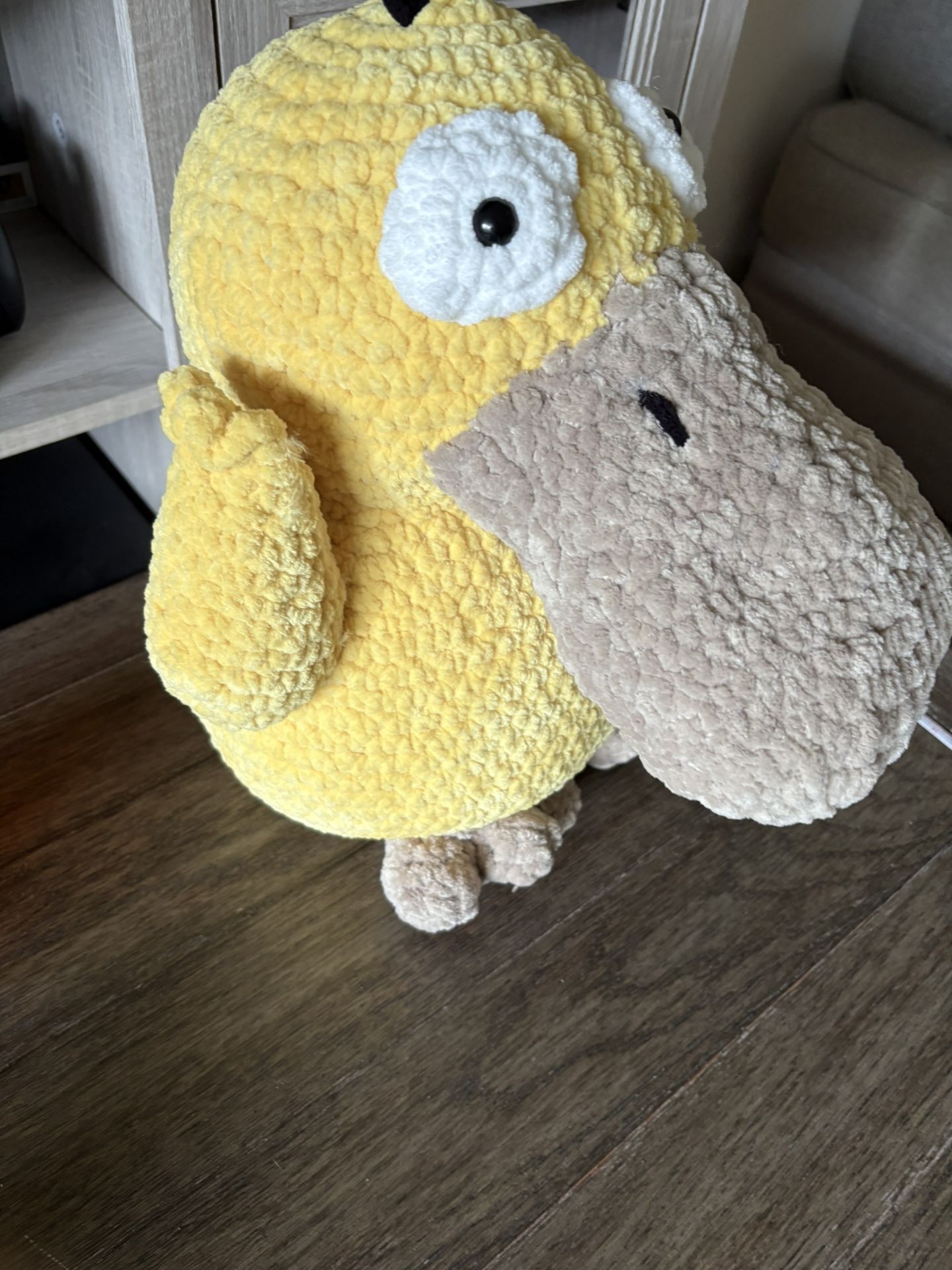 Crocheted Psyduck