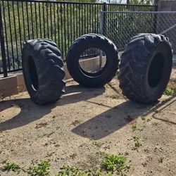 FREE - Three Very Large Tires For Pick Up. Delivery  Not An Option