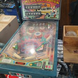 Vintage Tomy Pinball Machine 