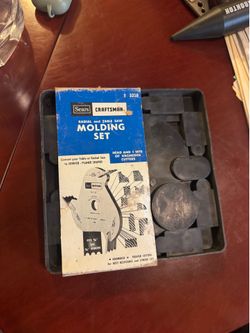 Sears Craftsman Radial And Table Saw Molding Set