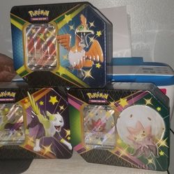 Sealed Pokemon Shiny Fates Tin Set