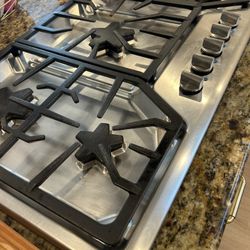 36” Thermadoor cooktop Gas