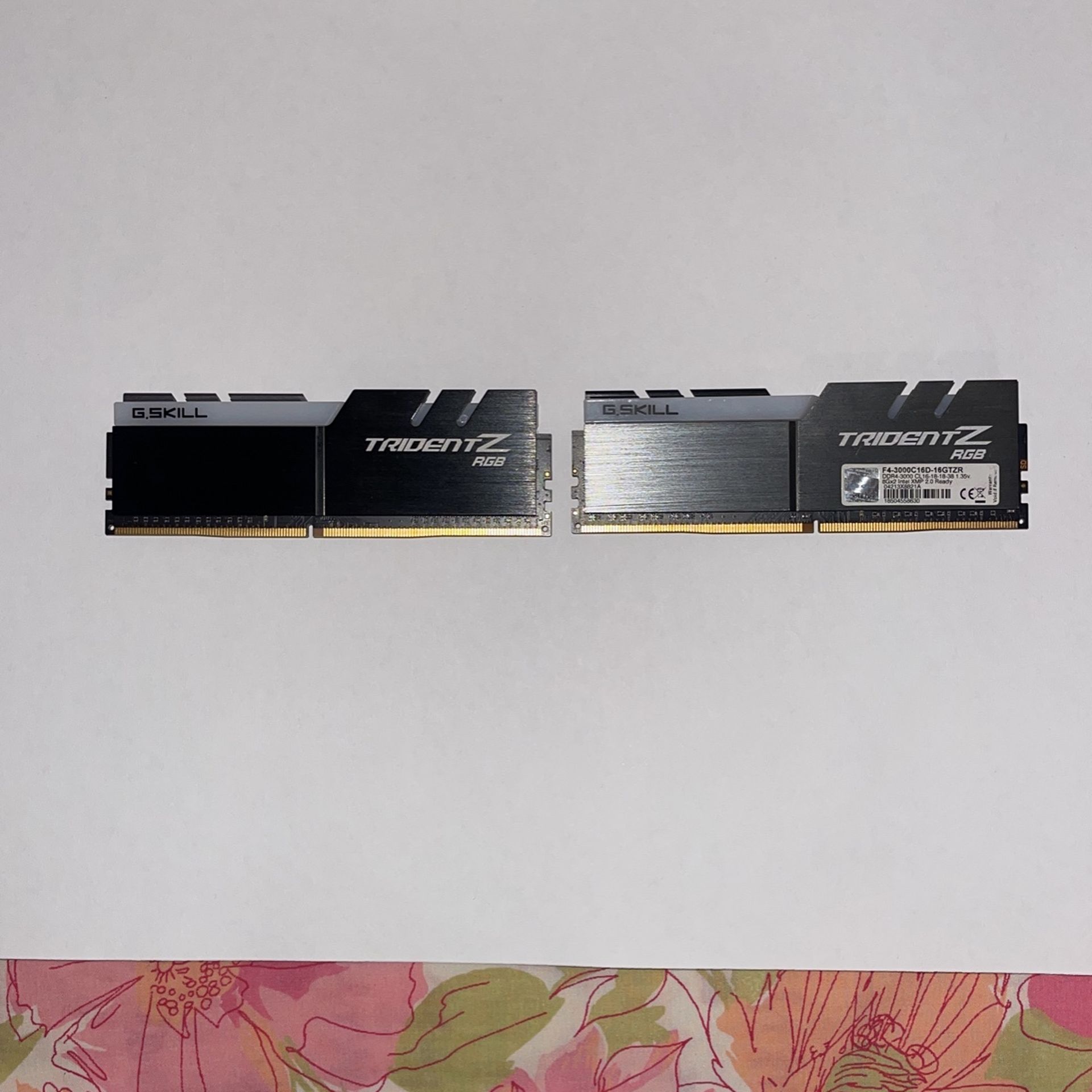 G.Skill TridentZ RGB DDR4 3600 MHz 2 RAM Sticks 16 GB (8x2)