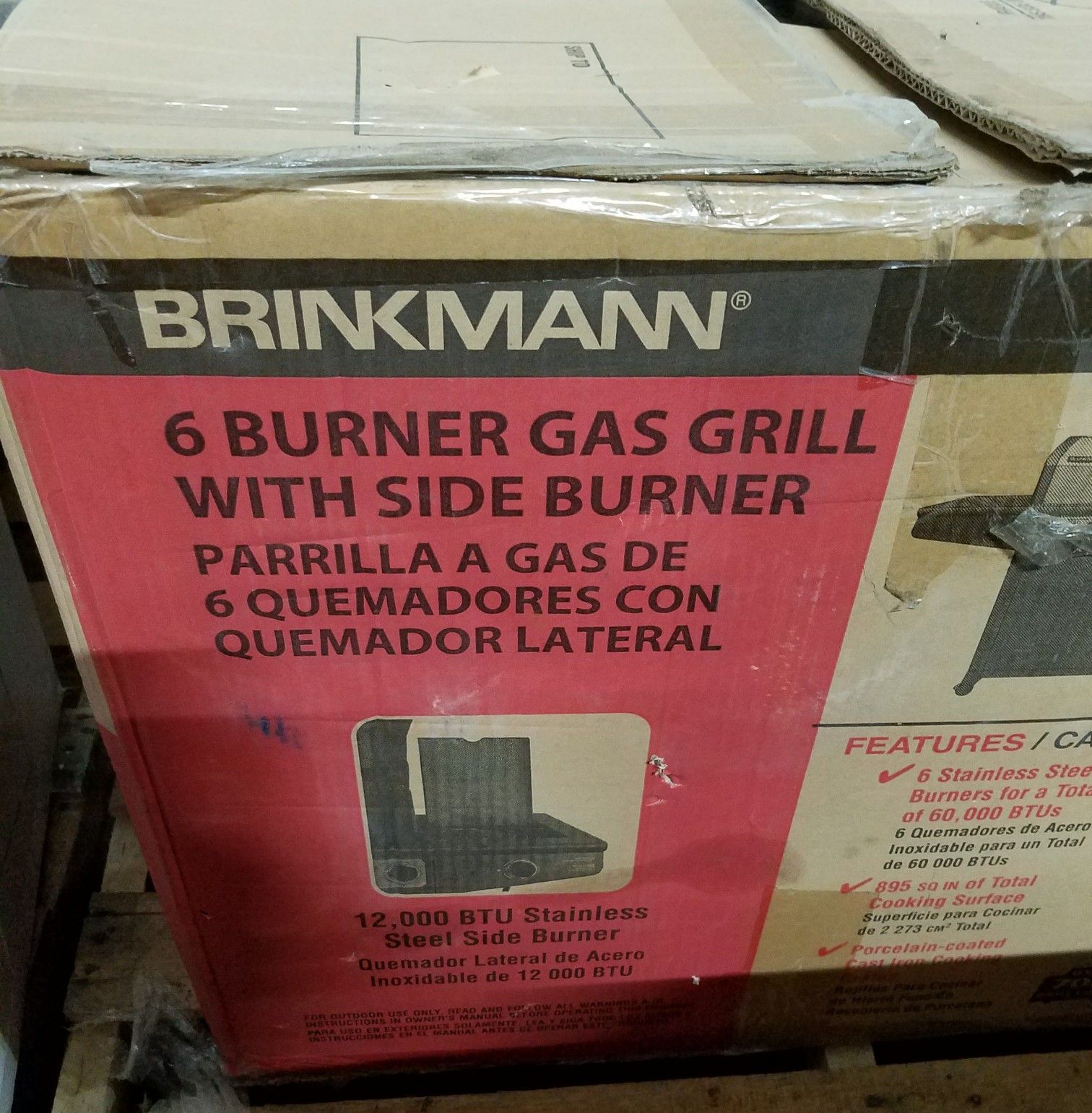New Brinkmann 6 Burner Gas Grill for Sale in Rockford, IL OfferUp