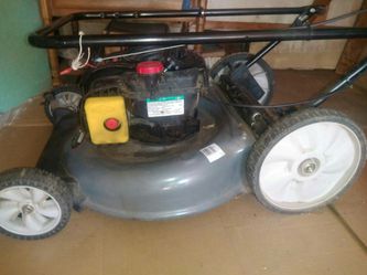 Sears lawn mower almost brand-new only used twice