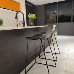 Article Black Counter Stools