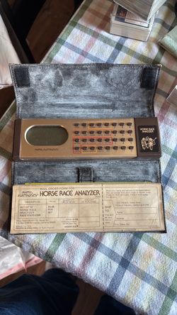 1969 Mattel horse analyzer