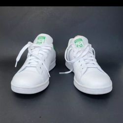 Adidas Originals Stan Smith White Green Mens Casual Sneakers FX5502 Size 8, Used