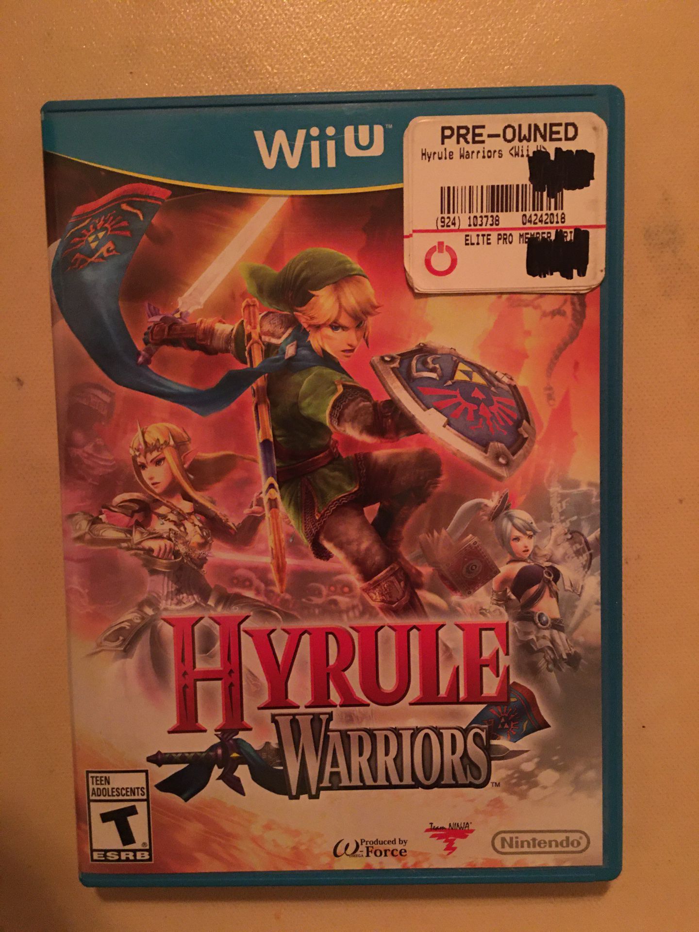 Nintendo Wii U hyrule warriors
