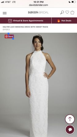 Wedding dress-David’s Bridal