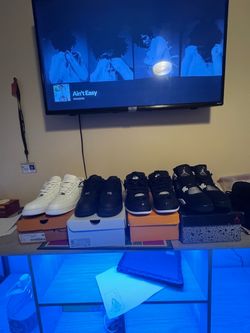 AF1 black-white, LV Skates ,black white 4s