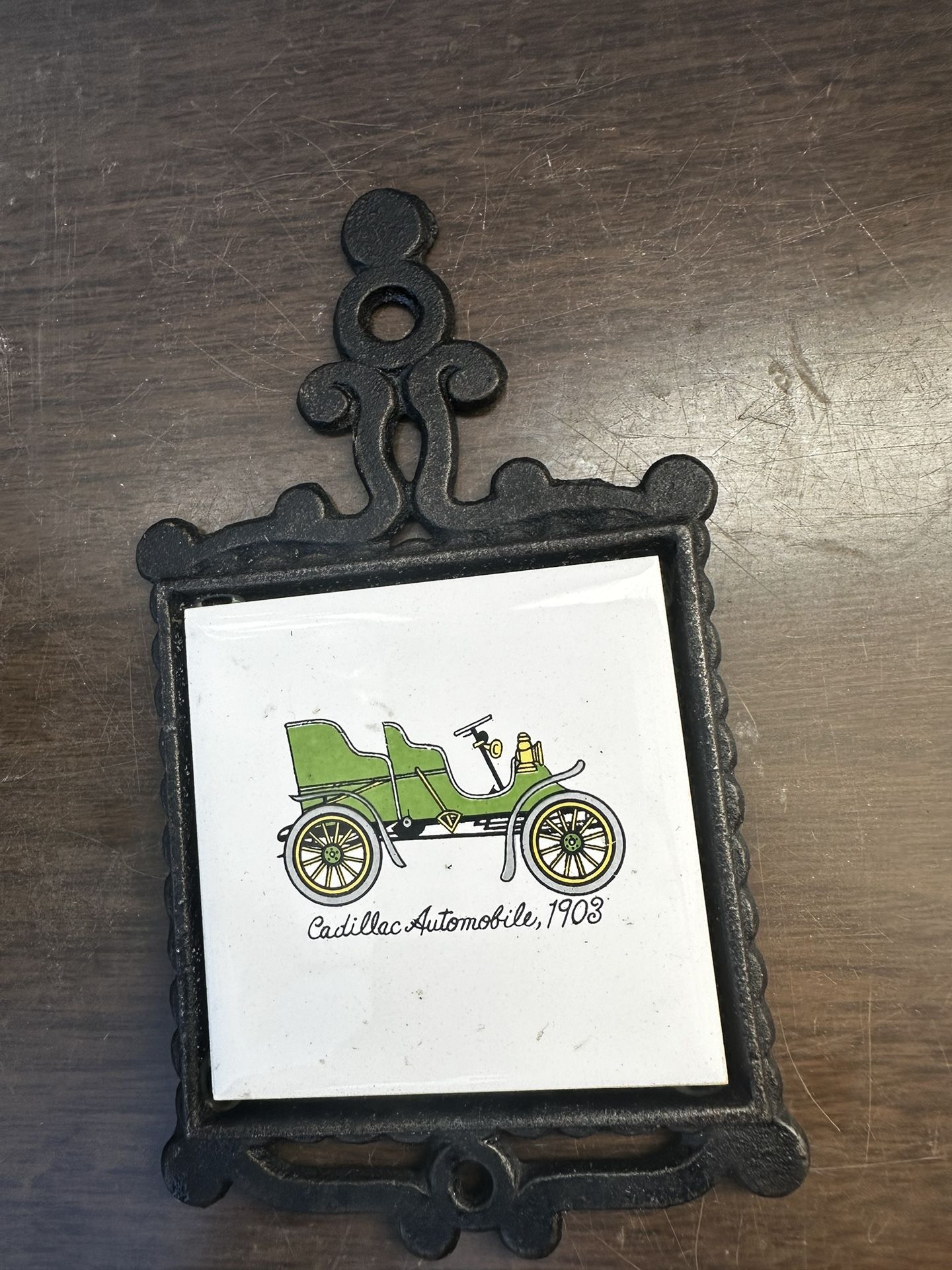 Vintage Car Trivet