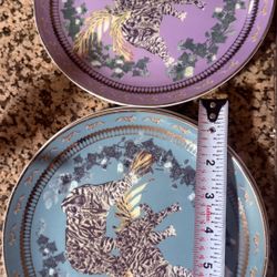 Create & Barrel Tiger dish set of 4