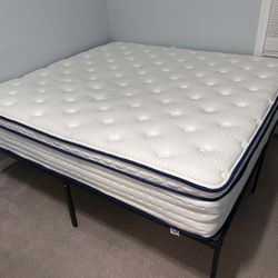 California King Mattress And Bedframe
