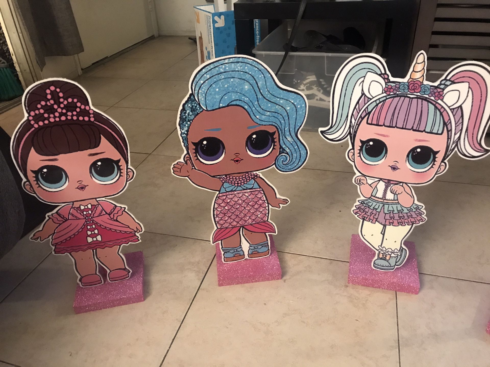 LOL SURPRISE 17” WOODEN STANDS- $10 Each