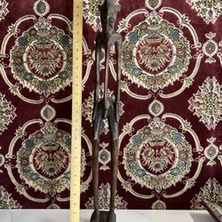 Carved African Wood Ancestral Figure 