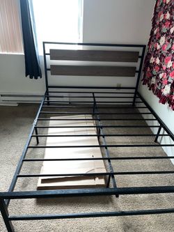 Queen size bed frame