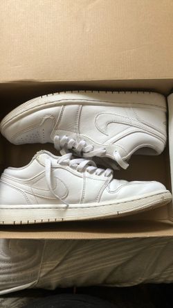Jordan 1 lows white