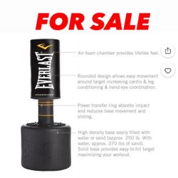 Everlast Floor Punching Bag Workout Train Exercise 
