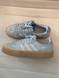 Adidas sneakers, color sky blue, sizeUS7
