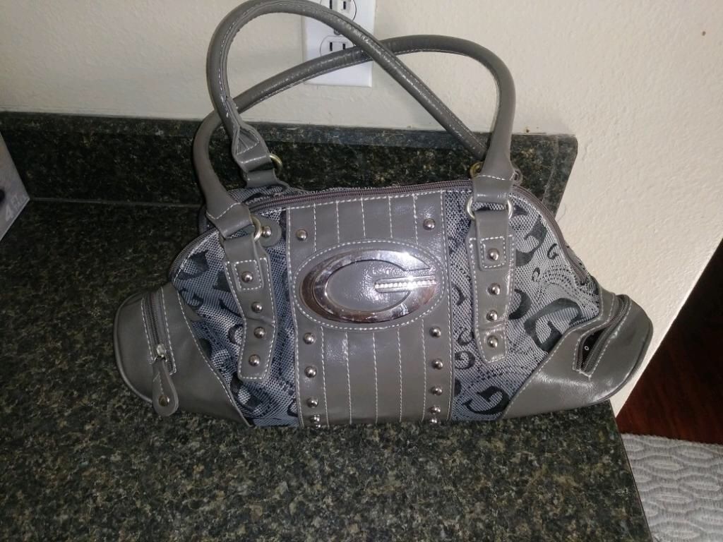 Gray Handbag